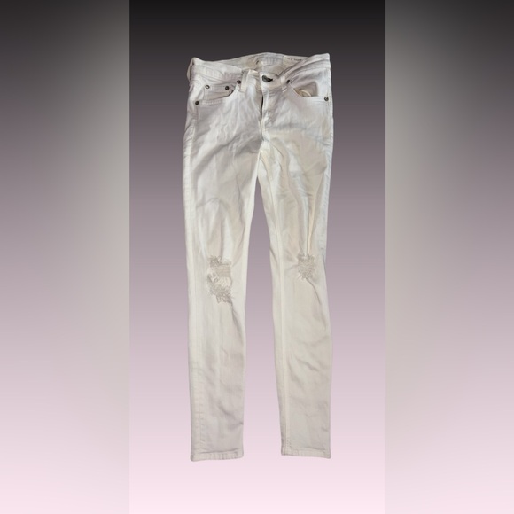 rag & bone Denim - Rag and bone size 26 white skinny Capri